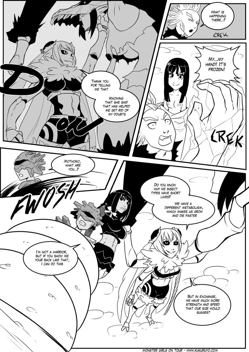 Monster girls on tour - Episode 176, Page 1: Page 176